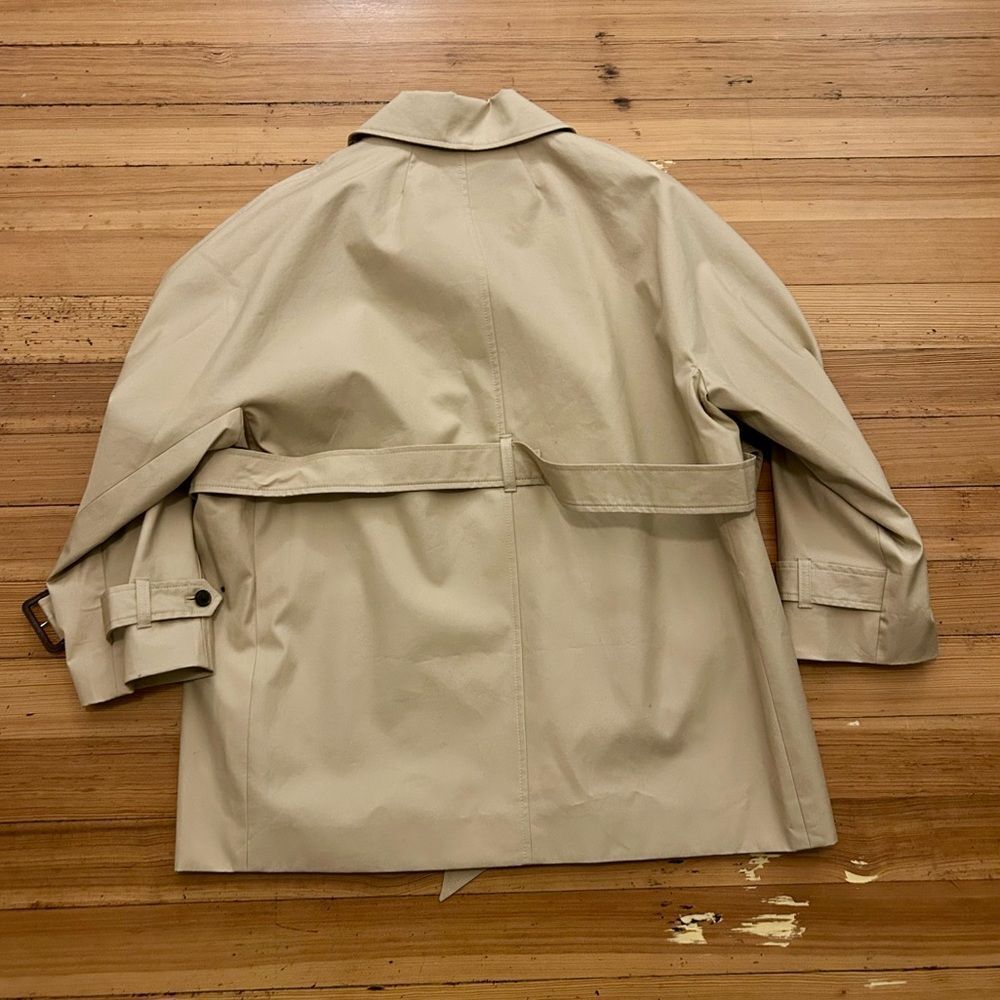J.Crew Short Trench Coat. Size XL. NWT. - Picture 9 of 15